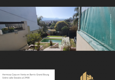 Hermosa casa en venta en Grand Bourg Salta Capital